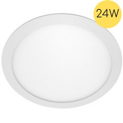 PAEM-R300-24W LED Panel zapuštěný kruhový, teplá bílá
